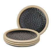 Tapas Teller rund braun Steinzeug - langlebig und robust